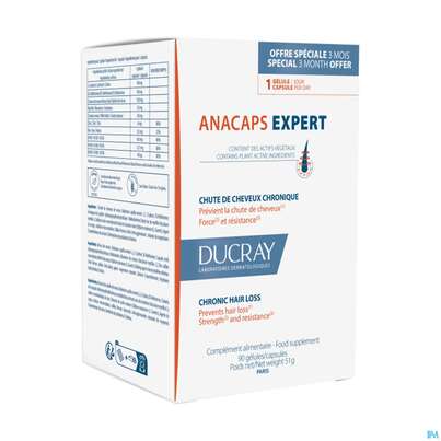 Ducray Anacaps F.d.haar Haarausfall Kapseln Expert23 90st, A-Nr.: 5688886 - 06