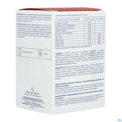 Sie sehen eine Packung Ducray Anacaps F.d.haar Haarausfall Kapseln Expert23 90st, Produktbild: 14 Ducray Anacaps F.d.haar Haarausfall Kapseln Expert23 90st, A-Nr.: 5688886 - 14