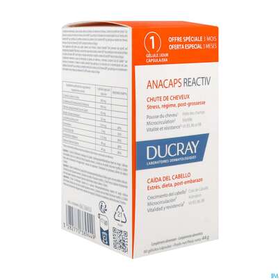 Ducray Anacaps F.d.haar Haarausfall Kapseln Reaktiv23 90st, A-Nr.: 5744975 - 05