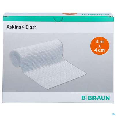 Elastische Binden Askina Elast Fixierbinde 4mx 4cm 20st, A-Nr.: 1777860 - 01