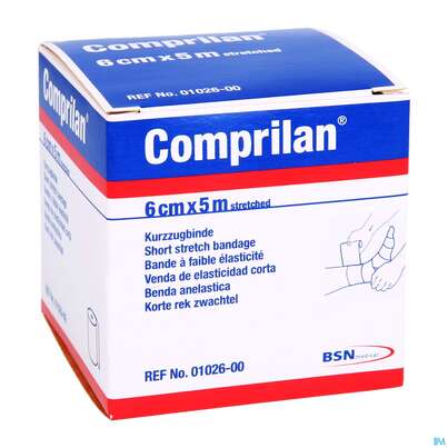 Elastische Binden Comprilan Textilelast.kurzzugbinde 5mx 6cm Nr 0102600 1st, A-Nr.: 1402924 - 05