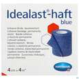 Sie sehen eine Packung Elastische Binden Idealast/haft Kohaesiv/color Blau 4mx 4cm 1st, Produktbild: 01 Elastische Binden Idealast/haft Kohaesiv/color Blau 4mx 4cm 1st, A-Nr.: 4174576 - 01