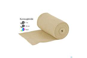 Elastische Binden Nobalan Kurzzug Braun Gedehnt 7mx 10cm 1st, A-Nr.: 4996255 - 01