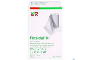 Elastische Binden Rosidal Hautfarben Kraeftig 10mx 12cm 1st, A-Nr.: 2669948 - 01