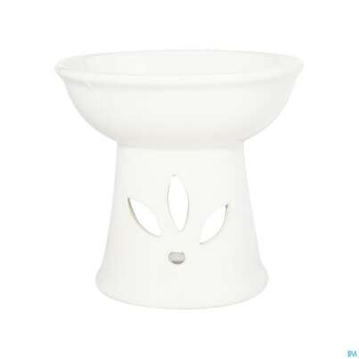 Sie sehen eine Packung Elenatura Duftlampe Flora Weiss 1st, Produktbild: 01 Elenatura Duftlampe Flora Weiss 1st, A-Nr.: 4587456 - 01