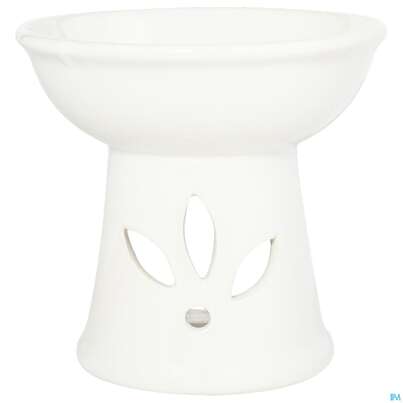 Sie sehen eine Packung Elenatura Duftlampe Flora Weiss 1st, Produktbild: 02 Elenatura Duftlampe Flora Weiss 1st, A-Nr.: 4587456 - 02