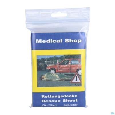 Sie sehen eine Packung Erste Hilfe Rettungsdecke -pharmag Gold/silber 160x210cm Nr 18620 1st, Produktbild: 01 Erste Hilfe Rettungsdecke -pharmag Gold/silber 160x210cm Nr 18620 1st, A-Nr.: 2490474 - 01
