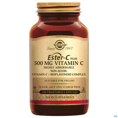 Ester C Kapseln/solgar +500mg Vitamin C Komplex 12557 250st, A-Nr.: 5790538 - 02