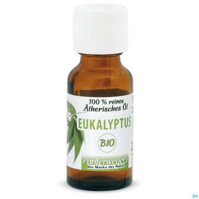 Sie sehen eine Packung Eukalyptus Oel Bio 20ml, Produktbild: 01 Eukalyptus Oel Bio 20ml, A-Nr.: 5175158 - 01