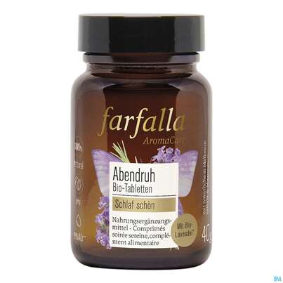 Farfalla Abendruh Bio-tabl Schlaf Schoen 80st, A-Nr.: 5675524 - 01