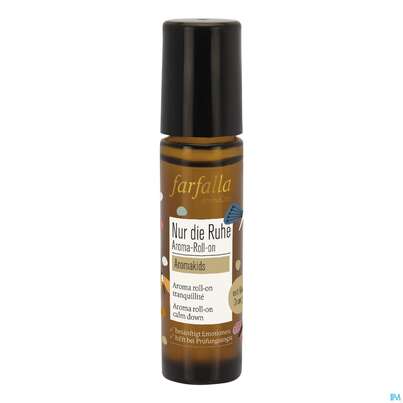 Sie sehen eine Packung Farfalla Aroma-roll-on Nur Die Ruhe Aromakids 10ml, Produktbild: 01 Farfalla Aroma-roll-on Nur Die Ruhe Aromakids 10ml, A-Nr.: 5450854 - 01