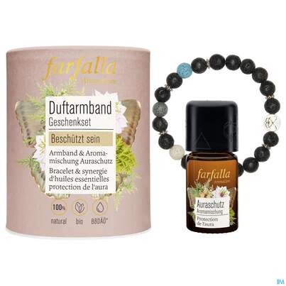 Sie sehen eine Packung Farfalla Duftarmband Geschenkset Beschuetzt Sein 1st, Produktbild: 01 Farfalla Duftarmband Geschenkset Beschuetzt Sein 1st, A-Nr.: 5750846 - 01