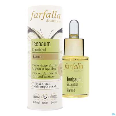 Farfalla Gesichtsoel Teebaum Klaerend 15ml, A-Nr.: 5602502 - 02