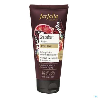 Sie sehen eine Packung Farfalla Haargel Grapefruit 100ml, Produktbild: 02 Farfalla Haargel Grapefruit 100ml, A-Nr.: 5246496 - 02