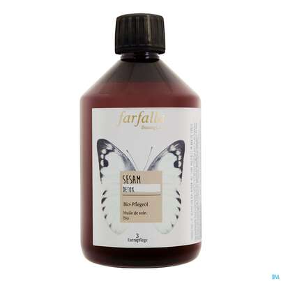 Farfalla Pflegeoel/bio Sesam Detox 500ml, A-Nr.: 5236693 - 02