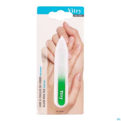 Sie sehen eine Packung Feile Vitry Glas Farbig Klein 1073p 1st, Produktbild: 01 Feile Vitry Glas Farbig Klein 1073p 1st, A-Nr.: 4633446 - 01