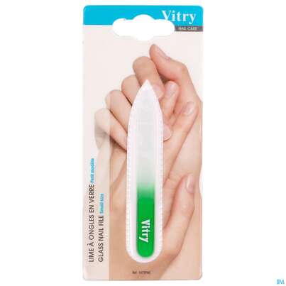 Sie sehen eine Packung Feile Vitry Glas Farbig Klein 1073p 1st, Produktbild: 06 Feile Vitry Glas Farbig Klein 1073p 1st, A-Nr.: 4633446 - 06