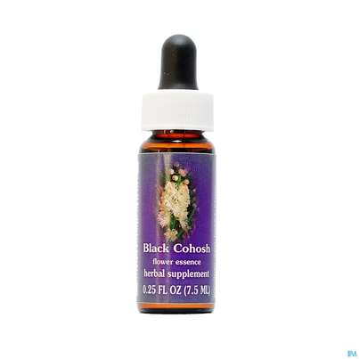 Sie sehen eine Packung Fes Black Cohosh 7,5ml, Produktbild: 01 Fes Black Cohosh 7,5ml, A-Nr.: 2153239 - 01