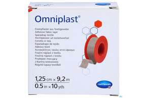 Fixierpflaster Omniplast 9,2mx 1,25cm 1st, A-Nr.: 4582306 - 01