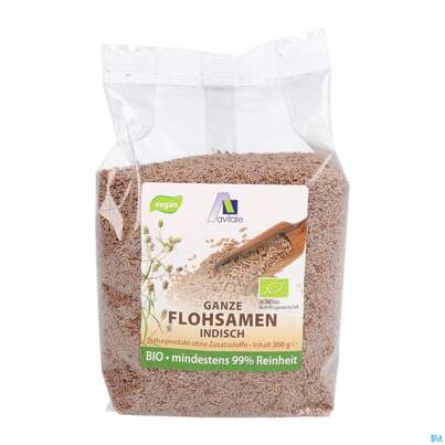 Flohsamen Indisch Ganz Bio Beute 300g, A-Nr.: 5296117 - 01