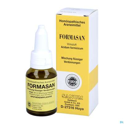 Sie sehen eine Packung Formasan Tropfen 30ml, Produktbild: 04 Formasan Tropfen 30ml, A-Nr.: 2390672 - 04