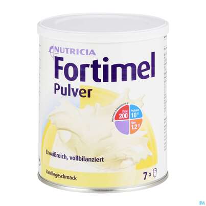 Fortimel/pulver Dose 335g Vanille 12st, A-Nr.: 3994538 - 01