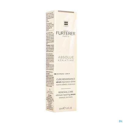 Sie sehen eine Packung Furterer Absolue Kératine Ultimatives Repair-serum - Pflege Für Beschädigte Haarspitzen 30ml, Produktbild: 04 Furterer Absolue Kératine Ultimatives Repair-serum - Pflege Für Beschädigte Haarspitzen 30ml, A-Nr.: 5479591 - 04