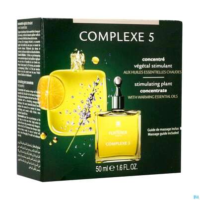 Sie sehen eine Packung Furterer Complexe 5 Stimulierendes Pflanzenkonzentrat 50ml, Produktbild: 02 Furterer Complexe 5 Stimulierendes Pflanzenkonzentrat 50ml, A-Nr.: 5439462 - 02