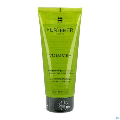 Sie sehen eine Packung Furterer Volumea Volumen-shampoo 200ml, Produktbild: 03 Furterer Volumea Volumen-shampoo 200ml, A-Nr.: 5439930 - 03