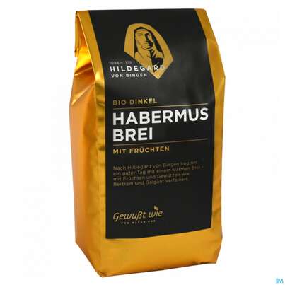Sie sehen eine Packung Gewusst Wie Bio Hildegard Habermus 500g, Produktbild: 02 Gewusst Wie Bio Hildegard Habermus 500g, A-Nr.: 4595705 - 02
