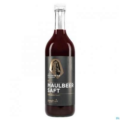 Sie sehen eine Packung Gewusst Wie Bio Hildegard Maulbeer/saft 750ml, Produktbild: 02 Gewusst Wie Bio Hildegard Maulbeer/saft 750ml, A-Nr.: 5385677 - 02