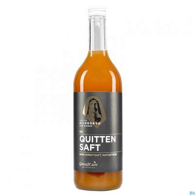 Sie sehen eine Packung Gewusst Wie Bio Hildegard Saft Quitten 750ml, Produktbild: 01 Gewusst Wie Bio Hildegard Saft Quitten 750ml, A-Nr.: 5385683 - 01