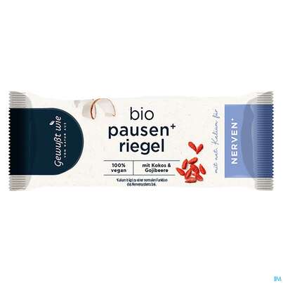 Gewusst Wie Bio Riegel Pause 42g, A-Nr.: 5858199 - 01