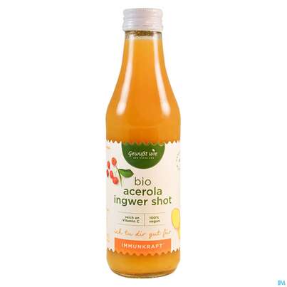 Gewusst Wie Bio Shot Acerola Ingwer 250ml, A-Nr.: 5755097 - 01