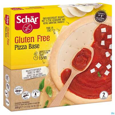 Glutenfreie Produkte-schaer Pizzaboden 22403 2x150 300g, A-Nr.: 2528892 - 01