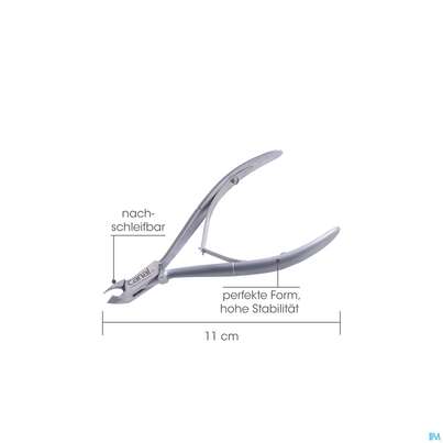Sie sehen eine Packung Hautzange Canal Rostfrei/schneide 5mm 11cm 3021- 1st, Produktbild: 02 Hautzange Canal Rostfrei/schneide 5mm 11cm 3021- 1st, A-Nr.: 4786405 - 02