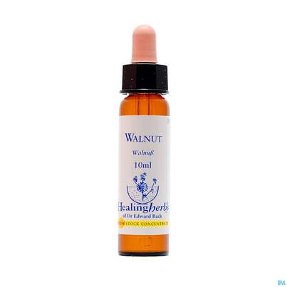 Sie sehen eine Packung Healing Herbs 33 Walnut 10ml, Produktbild: 01 Healing Herbs 33 Walnut 10ml, A-Nr.: 2186629 - 01