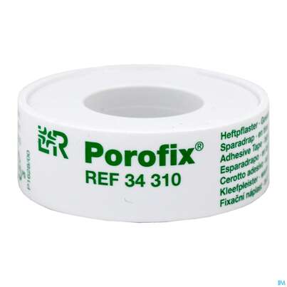 Sie sehen eine Packung Heftpflaster Porofix 5mx 1,25cm 1st, Produktbild: 03 Heftpflaster Porofix 5mx 1,25cm 1st, A-Nr.: 5026441 - 03