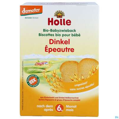 Holle Bio Baby Dinkel-zwieback 200g, A-Nr.: 3437281 - 01