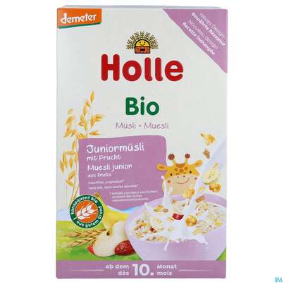 Holle Demeter Bio Junior Muesli Mehrkorn +frucht 250g, A-Nr.: 4490805 - 01