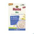 Sie sehen eine Packung Holle Vollkorngetreidebrei 4-korn Ab 6.monat 250g, Produktbild: 01 Holle Vollkorngetreidebrei 4-korn Ab 6.monat 250g, A-Nr.: 5717990 - 01