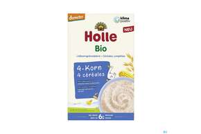 Holle Vollkorngetreidebrei 4-korn Ab 6.monat 250g, A-Nr.: 5717990 - 01