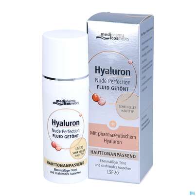 Hyaluron Nude Perfection Getoentes Fluid Sehr Heller Typ Lsf20 50ml, A-Nr.: 4914694 - 06