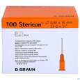Sie sehen eine Packung Injektionsspritzen U.zubeh. Einmalkanuelen Braun/sterican/heparin G25x5/8 0,50x16mm 46578 100st, Produktbild: 01 Injektionsspritzen U.zubeh. Einmalkanuelen Braun/sterican/heparin G25x5/8 0,50x16mm 46578 100st, A-Nr.: 3048562 - 01