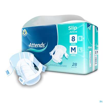 Inkontinenz Attends Slip Active M 8 28st, A-Nr.: 2701528 - 05