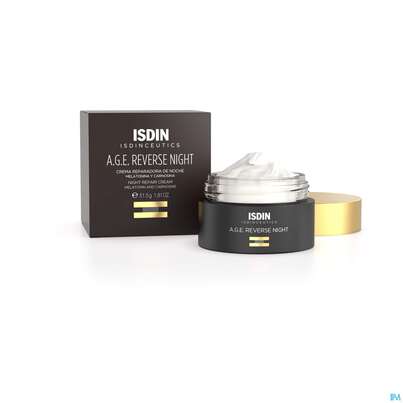 Sie sehen eine Packung Isdin Isdinceutics Age R Night 50ml, Produktbild: 01 Isdin Isdinceutics Age R Night 50ml, A-Nr.: 5570535 - 01