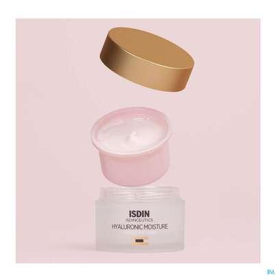 Sie sehen eine Packung Isdin Isdinceutics Hyal.moisture Empfindlich 50g, Produktbild: 05 Isdin Isdinceutics Hyal.moisture Empfindlich 50g, A-Nr.: 5608060 - 05