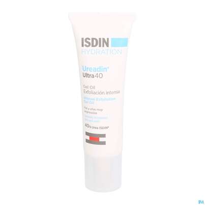 Sie sehen eine Packung Isdin Ureadin Ultra 40% Urea Intensiv Exfol Geloil 30ml, Produktbild: 05 Isdin Ureadin Ultra 40% Urea Intensiv Exfol Geloil 30ml, A-Nr.: 4848307 - 05