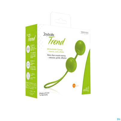 Sie sehen eine Packung Joyballs Beckenbodentrainingskugeln Trend Gruen 1st, Produktbild: 03 Joyballs Beckenbodentrainingskugeln Trend Gruen 1st, A-Nr.: 3432510 - 03