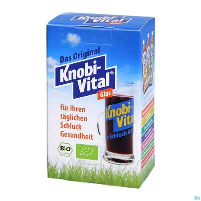 Sie sehen eine Packung Knobivital Glas 5cl 1st, Produktbild: 02 Knobivital Glas 5cl 1st, A-Nr.: 3385644 - 02